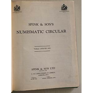 Spink, Numismatic Circular 1970. ... 