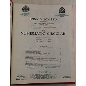 Spink, Numismatic Circular 1971. ... 