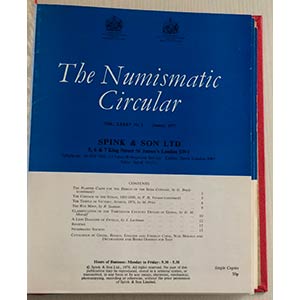 Spink, Numismatic Circular 1977. ... 