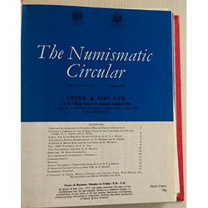Spink, Numismatic Circular 1978. ... 