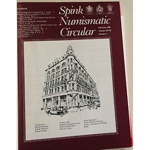 Spink, Numismatic Circular 1989. ... 