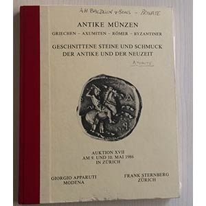 Sternberg F. Apparuti G. Auktion ... 