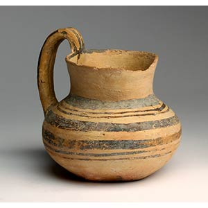 Daunian jug, 6th-5th century BC; height cm ... 