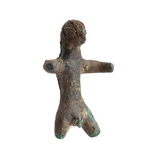 Etruscan bronze votive figure, ... 