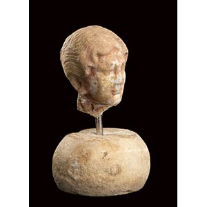 Roman marble head of a lady, 2nd ... 