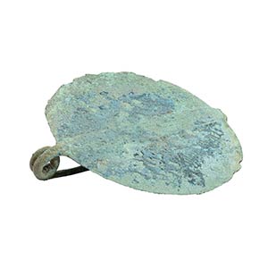 Protohistoric bronze disc-shaped ... 