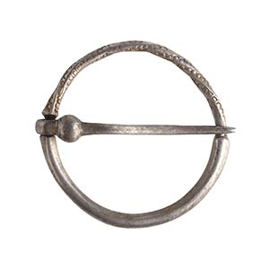 Medieval silver ring brooch, 10th-12th ... 