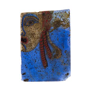 Egyptian Hetaira Half Mask mosaic glass ... 