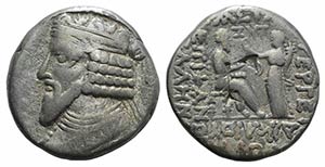 Kings of Parthia, Gotarzes II (c. AD 44-51). ... 