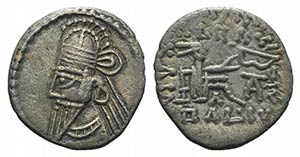 Kings of Parthia, Osroes II (c. AD 190). AR ... 