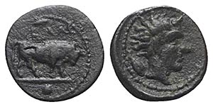 Sicily, Gela, c. 420-405 BC. Æ Onkia ... 