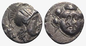 Pisidia, Selge, c. 350-300 BC. AR Obol (9mm, ... 