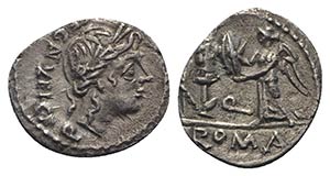 C. Egnatuleius C.f., Rome, 97 BC. AR ... 