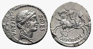 A. Licinius Nerva, Rome, c. 47 BC, AR ... 