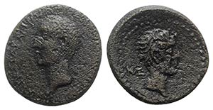 Octavian and Zenodoros, tetrarch (31/0 BC). ... 