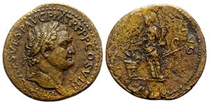 Titus (79-81). Æ Sestertius (34mm, 22.23g, ... 