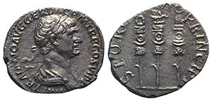 Trajan (98-117). AR Denarius (19mm, 3.24g, ... 