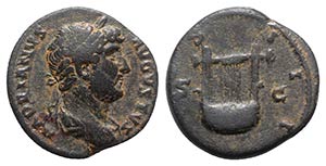 Hadrian (117-138). Æ Semis (18mm, 4.03g, ... 