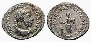 Elagabalus (218-222). AR Denarius (21mm, ... 