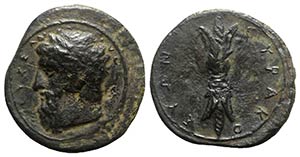 Sicily, Syracuse, c. 344-339/8 BC. Æ (17mm, ... 