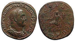 Balbinus (AD 238). Æ Sestertius (31.5mm, ... 
