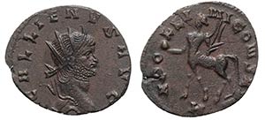 Gallienus (253-268). Antoninianus (21mm, ... 
