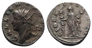 Gallienus (253-268). Antoninianus (20mm, ... 