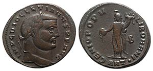 Diocletian (284-305). Æ Follis (30mm, ... 