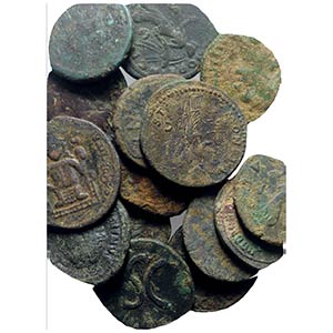Lot of 15 Roman Imperial Æ coins, including ... 