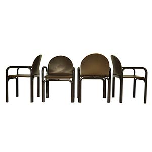 Dining set by Gae Aulenti for ... 