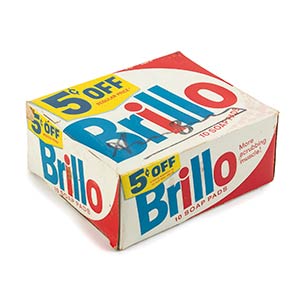 Andy Warhol - Brillo box , Usa 1994Box of ... 