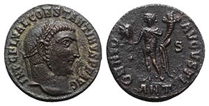 Constantine I (307/310-337). Æ Follis ... 