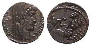 Divus Constantine I (died 337). Æ (14.5mm, ... 
