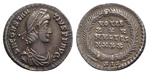 Constantius II (337-361). AR Siliqua (19mm, ... 