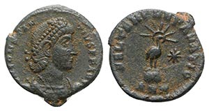 Constantius II (337-361). Æ Follis (17mm, ... 