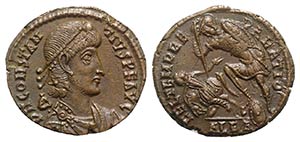 Constantius II (337-361). Æ (22mm, 4.63g, ... 
