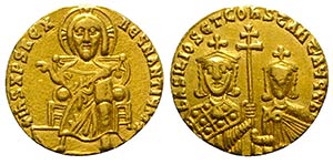 Basil I and Constantine (867-886). AV ... 