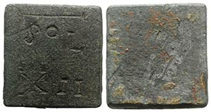 Byzantine Commercial square Weight, 5th-7th ... 