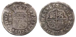 Spain, Felipe V (1724-1746). AR Real 1735, ... 