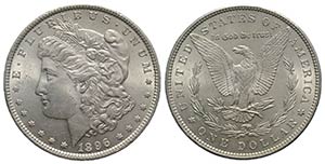 USA. AR One Dollar 1896 Morgan (38mm, ... 