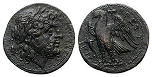 Bruttium, The Brettii, c. 214-211 BC. Æ ... 