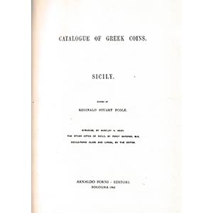 BMC Volume II: Sicily. A Catalogue of The ... 