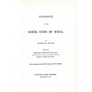 BMC Volume XIV: Mysia. A Catalogue of The ... 