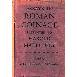 Carson R.A.G., Sutherland C.H.V., Essays in ... 