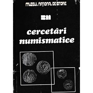 Cercetari Numismatice vol. V. Bucarest 1983. ... 