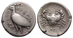 Sicily, Akragas, c. 465/4-446 BC. AR ... 