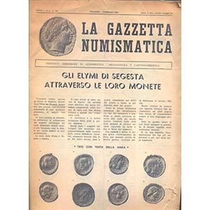 A.A.V.V. -  La Gazzetta Numismatica. Anno I, ... 