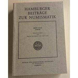 AA.VV. Hamburger Beitrage zur Numismatik. ... 