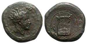 Sicily, Herbessos, c. 325-310 BC. Æ (26mm, ... 