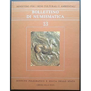 Bollettino di Numismatica 13. Ministero per ... 